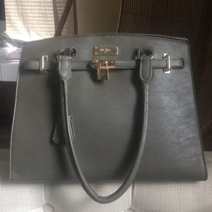 BCBG Paris Chic Story Lock Tote